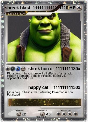 Pokemon shreck blast  1111111111111