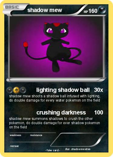 Pokemon shadow mew