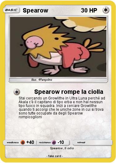 Pokemon Spearow