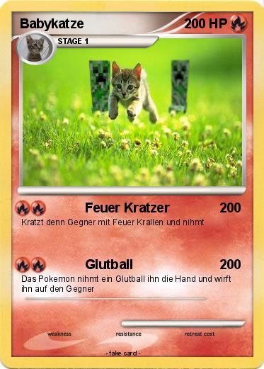 Pokemon Babykatze