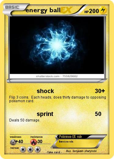 Pokemon energy ball