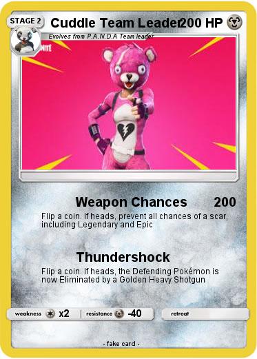 Pokemon Cuddle Team Leader