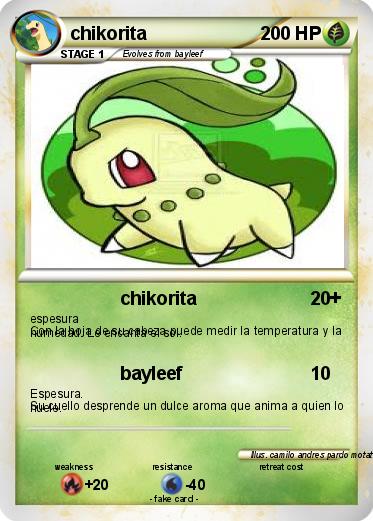 Pokemon chikorita