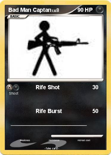 Pokemon Bad Man Captan