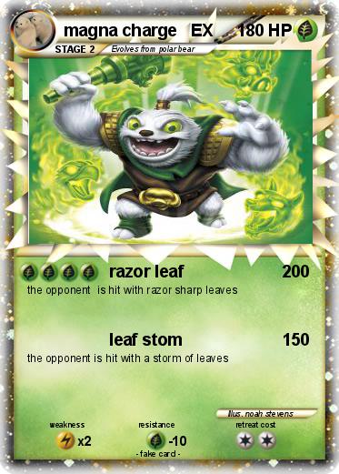 Pokemon magna charge   EX