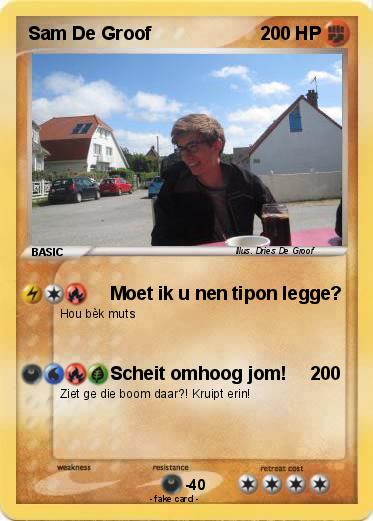 Pokemon Sam De Groof