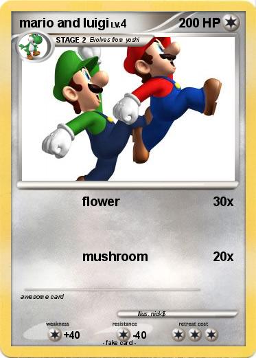 Pokemon mario and luigi