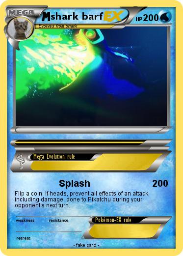 Pokemon shark barf