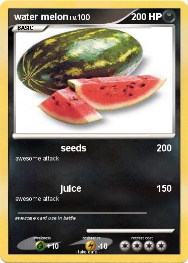 Pokemon water melon