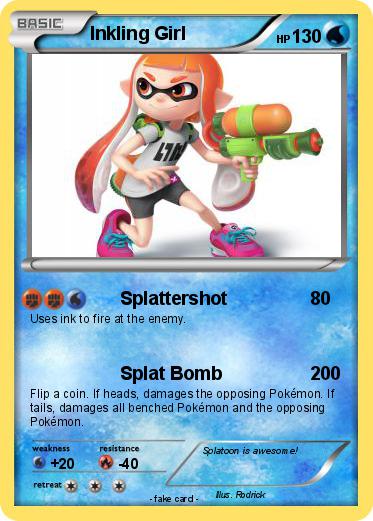 Pokemon Inkling Girl
