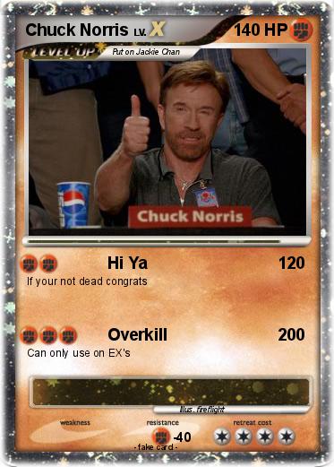 Pokemon Chuck Norris