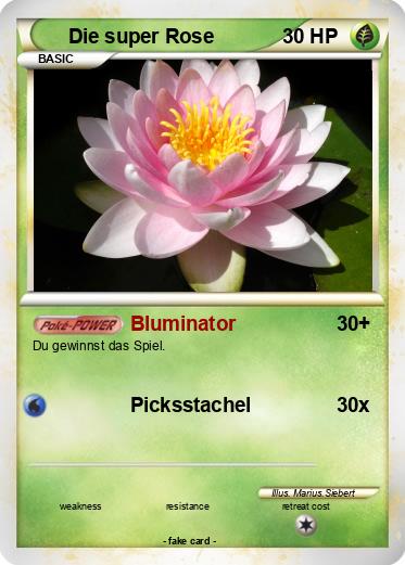 Pokemon Die super Rose