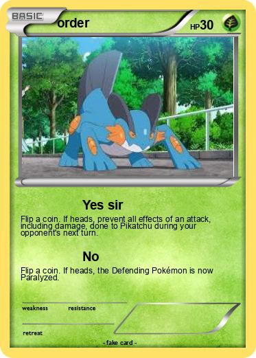 Pokemon order
