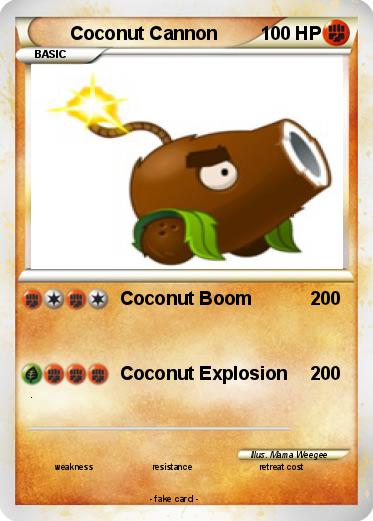 Pokemon Coconut Cannon