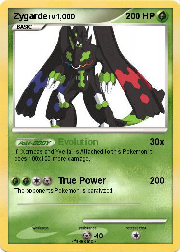 Pokemon Zygarde