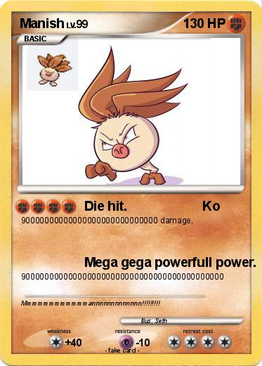 Pokemon Manish