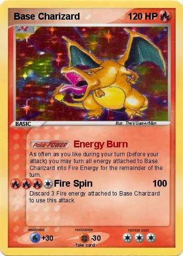 Pokemon Base Charizard