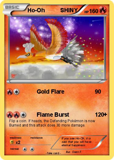 Pokemon Ho-Oh          SHINY