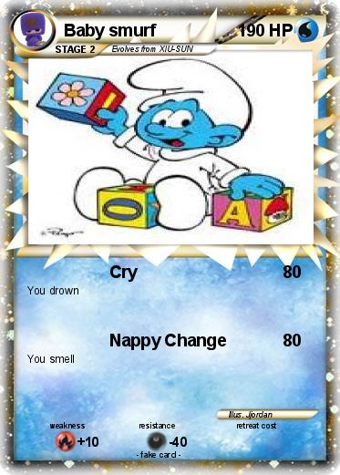 Pokemon Baby smurf