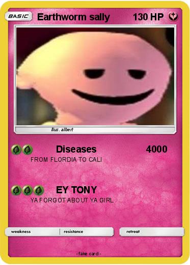 Pokemon Earthworm sally