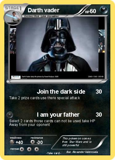 Pokemon Darth vader