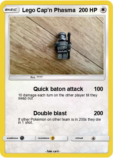 Pokemon Lego Cap’n Phasma