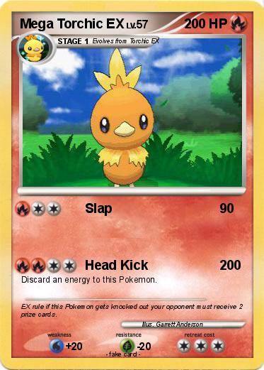 Pokemon Mega Torchic EX