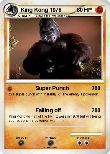 Pokemon King Kong 1976