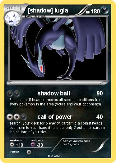 Pokemon [shadow] lugia