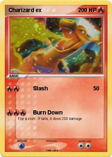 Pokemon Charizard ex