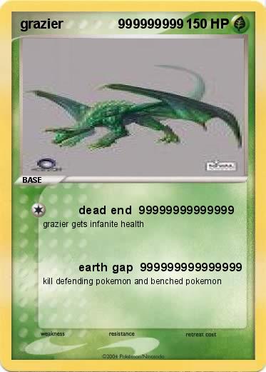 Pokemon grazier               999999999