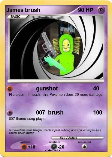 Pokemon James brush