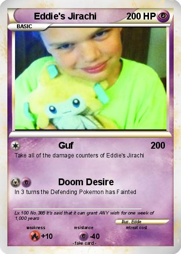 Pokemon Eddie's Jirachi