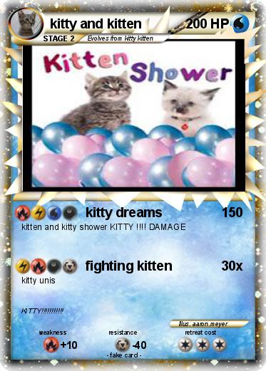 Pokemon kitty and kitten