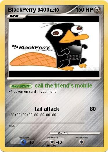 Pokemon BlackPerry 9400
