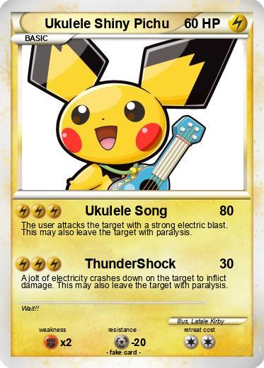 Pokemon Ukulele Shiny Pichu