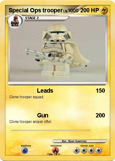 Pokemon Special Ops trooper