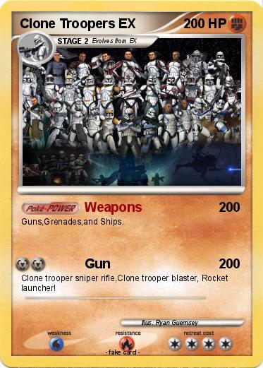 Pokemon Clone Troopers EX