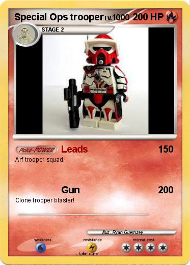 Pokemon Special Ops trooper