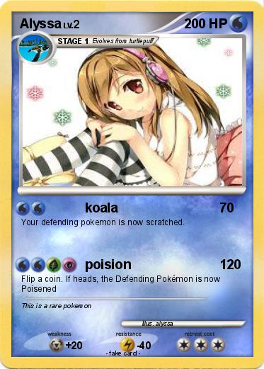 Pokemon Alyssa