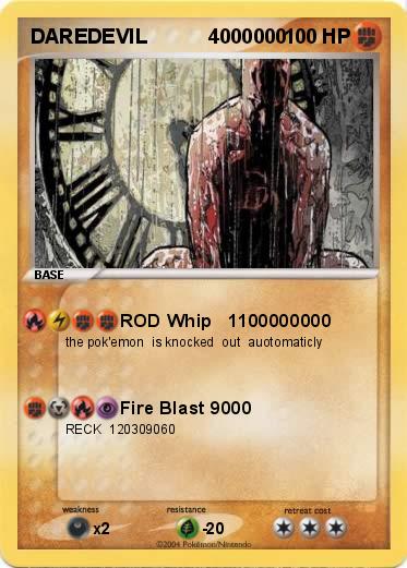 Pokemon DAREDEVIL           4000000