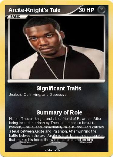 Pokemon Arcite-Knight's Tale