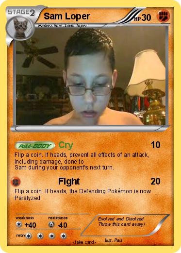 Pokemon Sam Loper