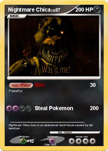 Pokemon Nightmare Chica