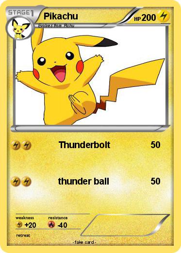 Pokemon Pikachu