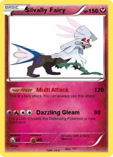 Pokemon Silvally Fairy