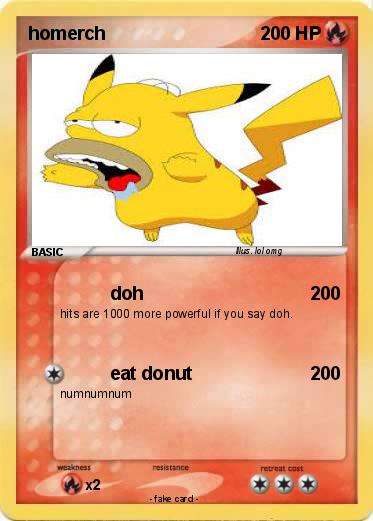 Pokemon homerch