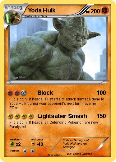Pokemon Yoda Hulk