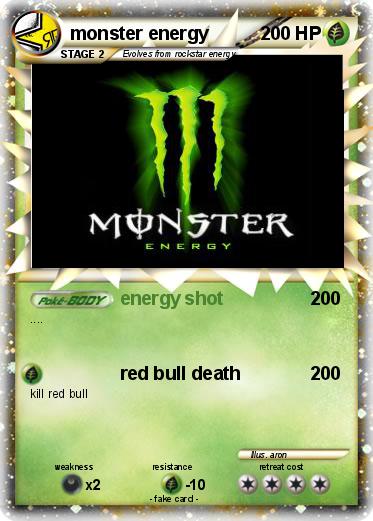 Pokemon monster energy