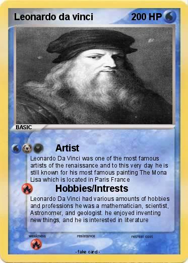 Pokemon Leonardo da vinci